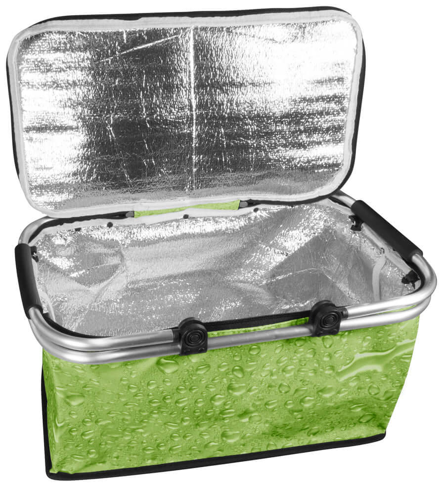 Kühlkorb Wassertropfendesign einklappbar in 2er-Pack