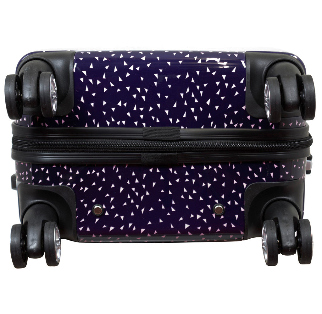 Motivkoffer und Kofferset 3tlg Flamingo