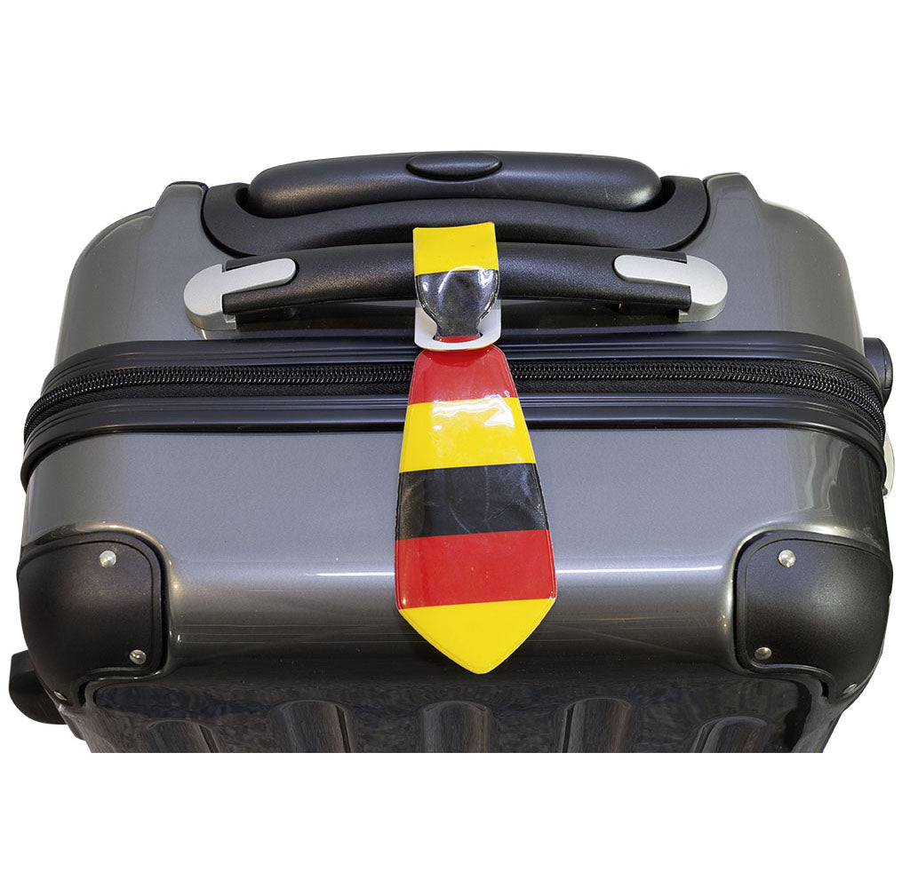 Kofferanhänger Deutschland Krawatte 2er Set
