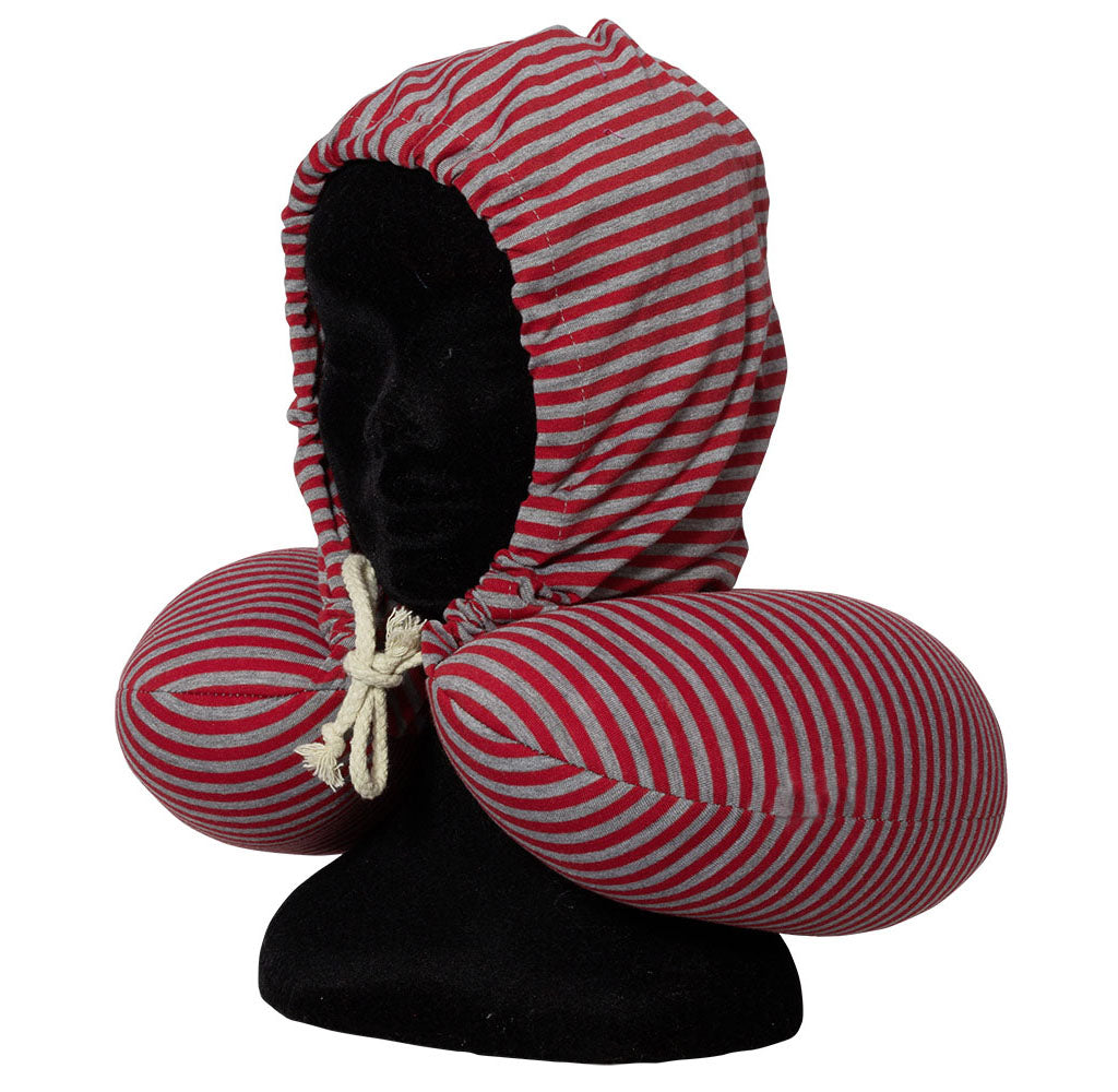 Nackenkissen mit Kapuze