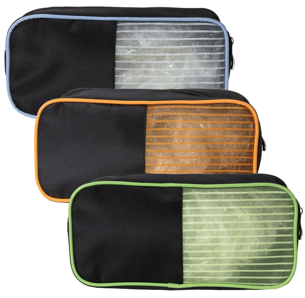 2er Set Kosmetiktasche mit Sichtfenster