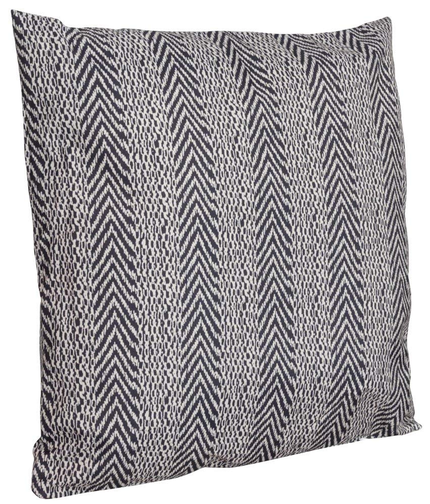 Doppelpack Zierkissen wetterfest, ca.43cm schwarz