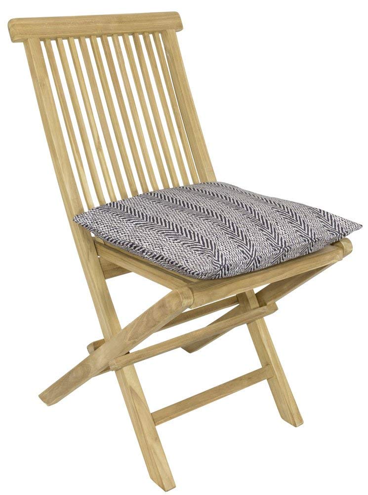 Doppelpack Zierkissen wetterfest, ca.43cm schwarz