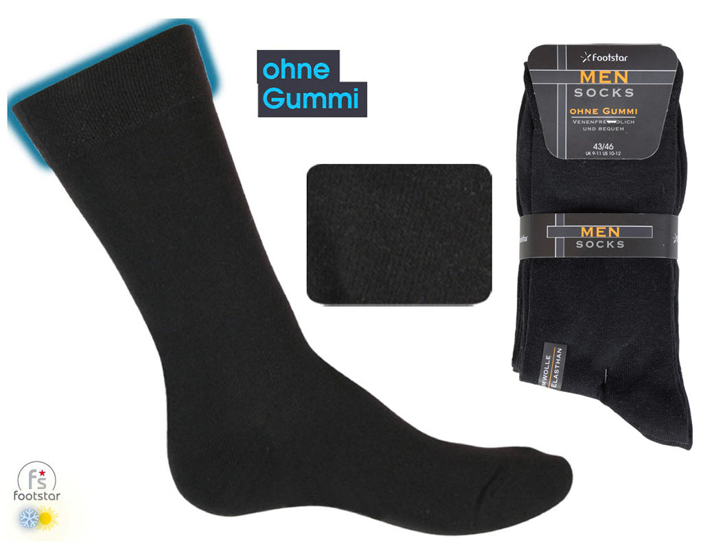 Herrensocken im 5er Pack schwarz