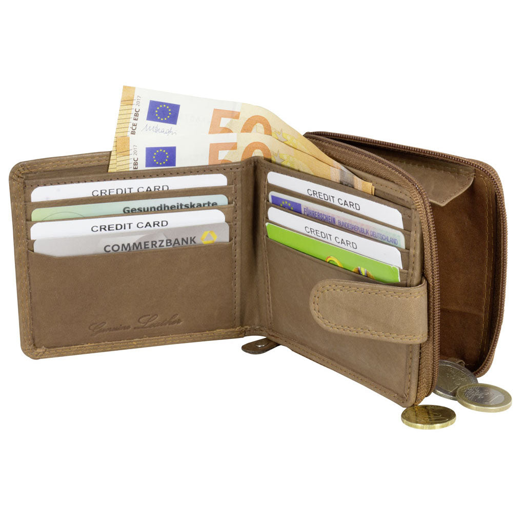 Kunstleder Geldbörse ca.11x10x2cm