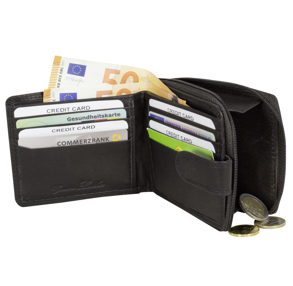 Kunstleder Geldbörse ca.11x10x2cm