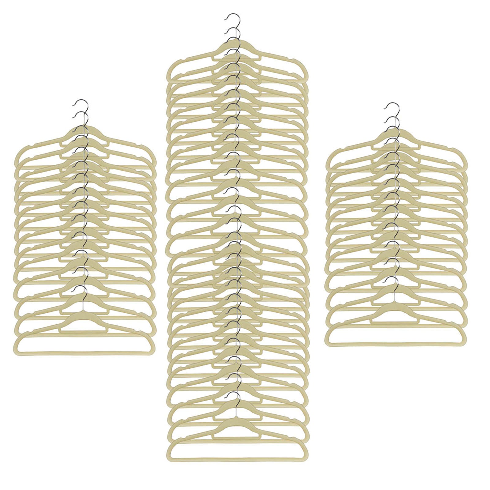 50 Kleiderbügel rutschfest