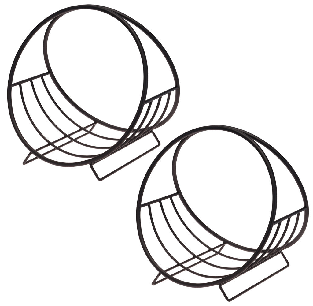 Kaminholzkorb Metall 50x50cm