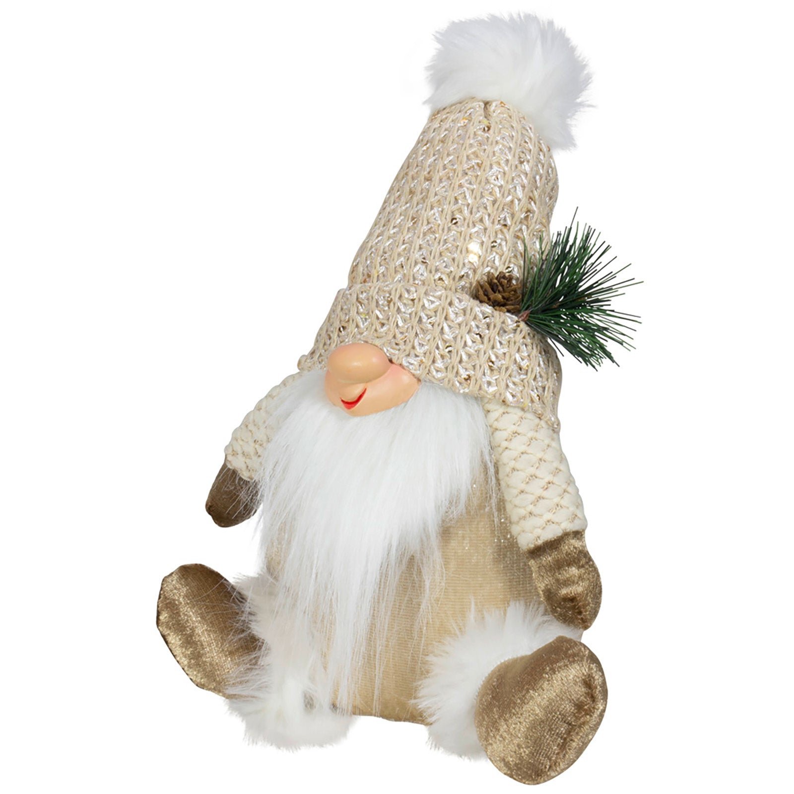 Wichtel 22cm sitzend, Pärchen, 2 Stück