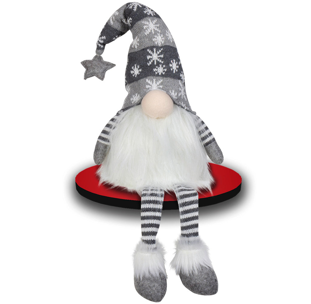 Wichtel 30cm Kantenhocker mit LED, Pärchen, 2 Stück