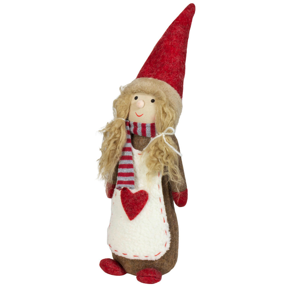 Wichtel 30cm sitzend, Pärchen, 2 Stück