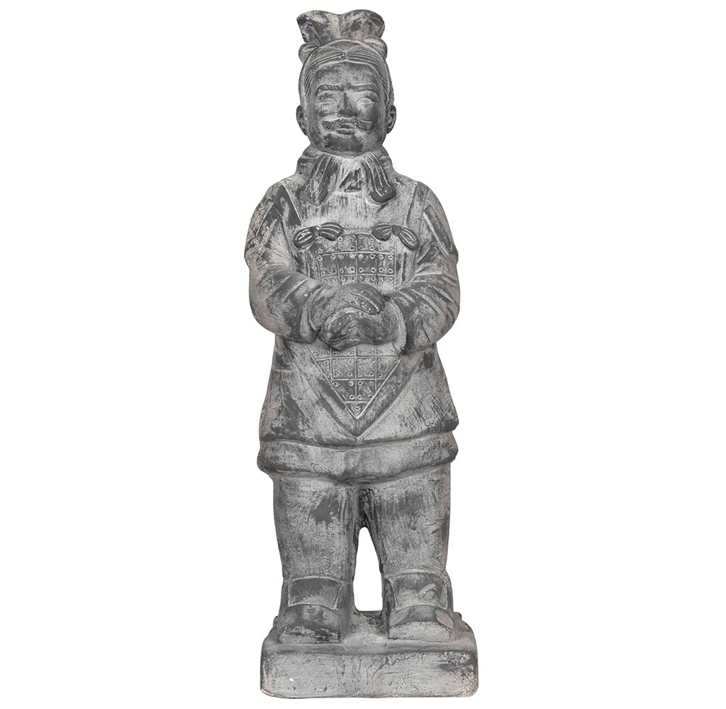 Gartendeko Figur Terrakotta Krieger