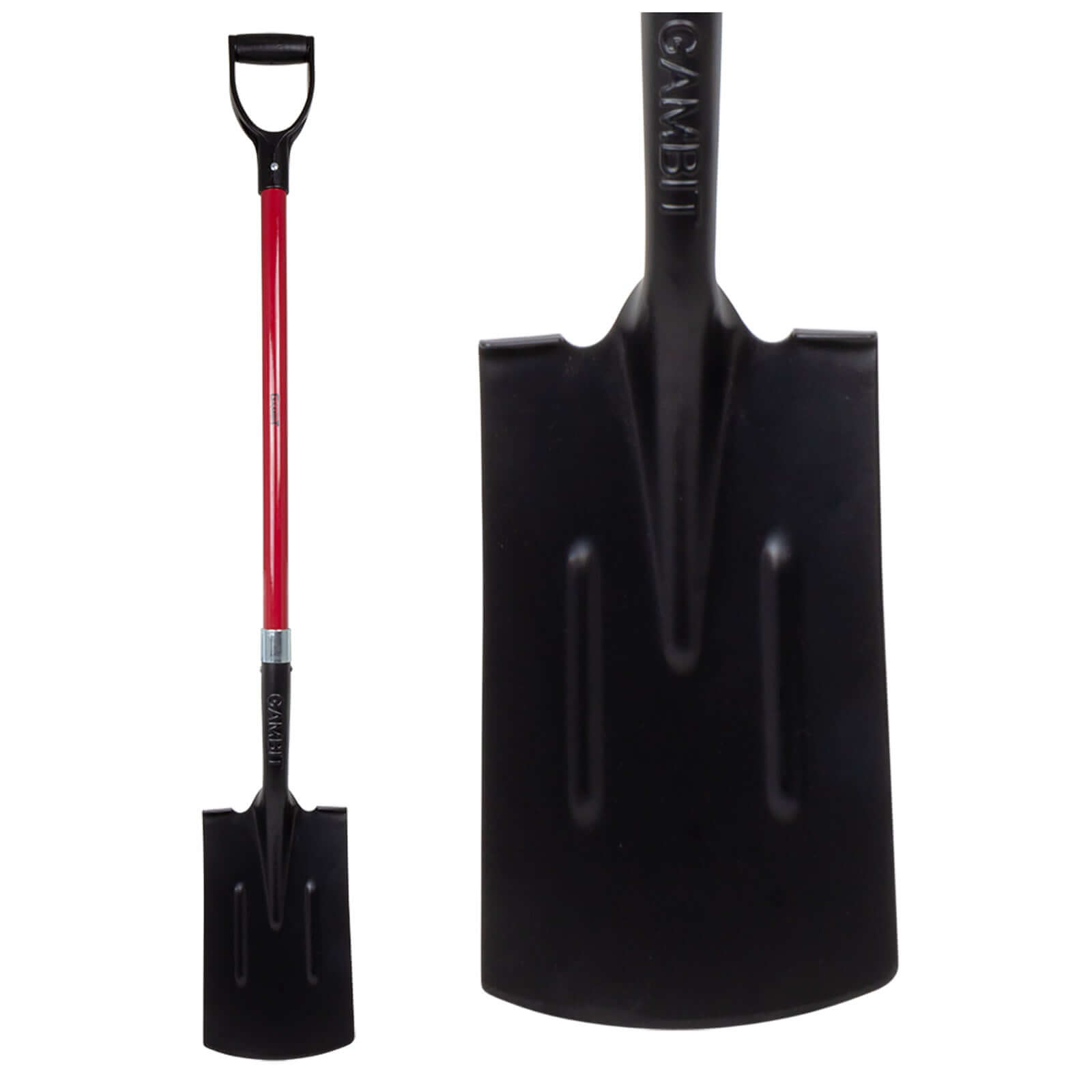 Spaten mit Fiberglasstiel von GAMBIT TOOLS