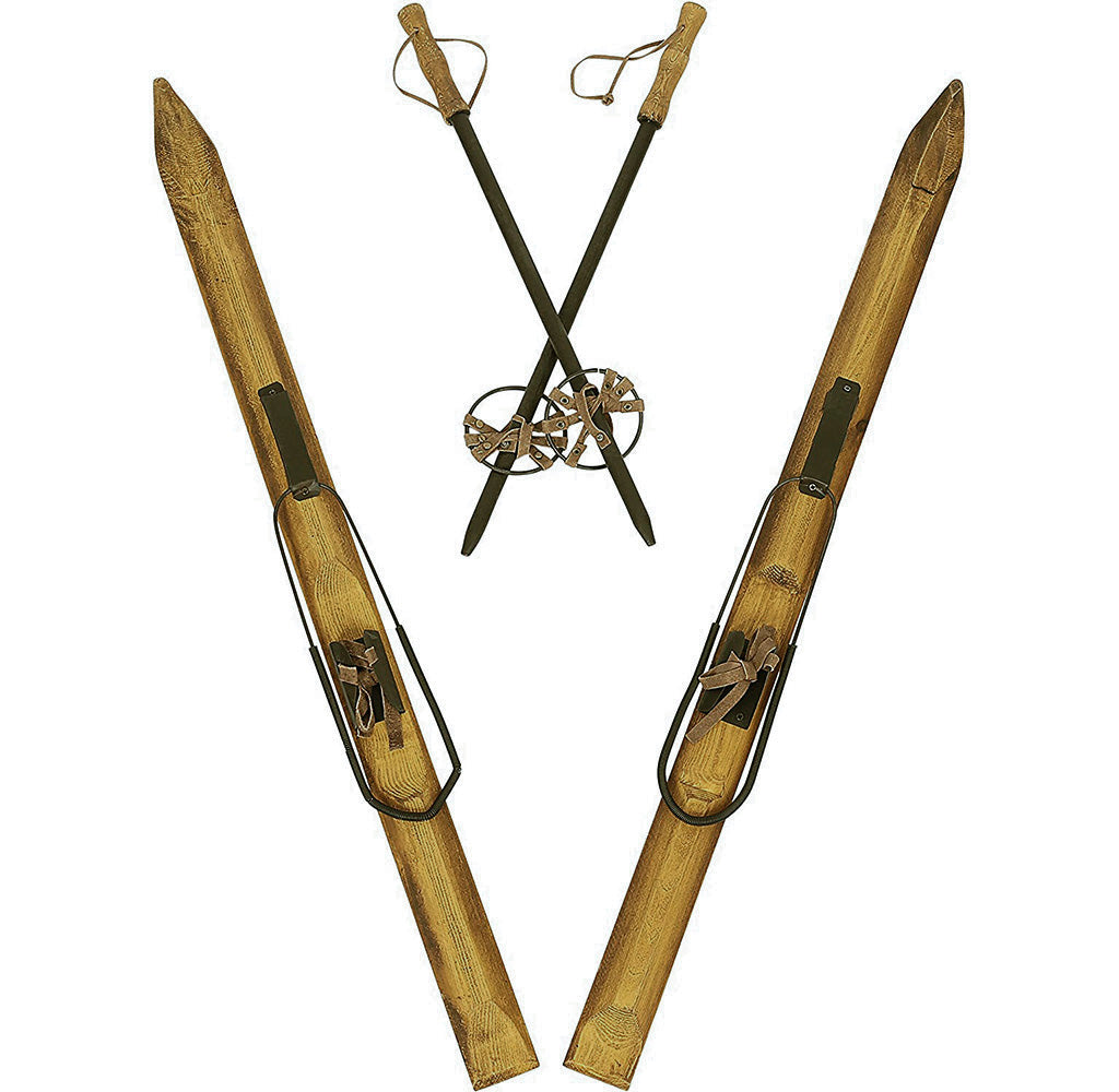 XL Deko Ski und Stöcke 90cm