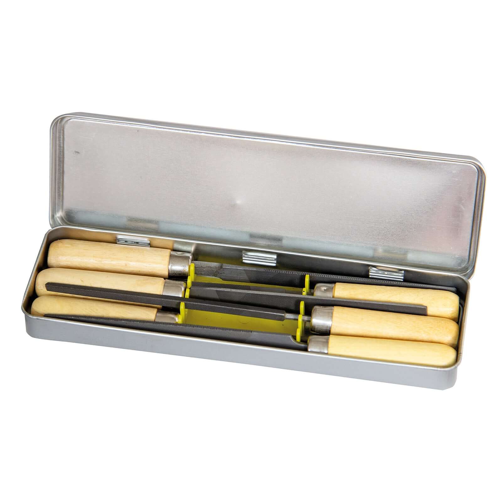 Schlüsselfeilenset 6tlg in Blechdose GAMBIT TOOLS