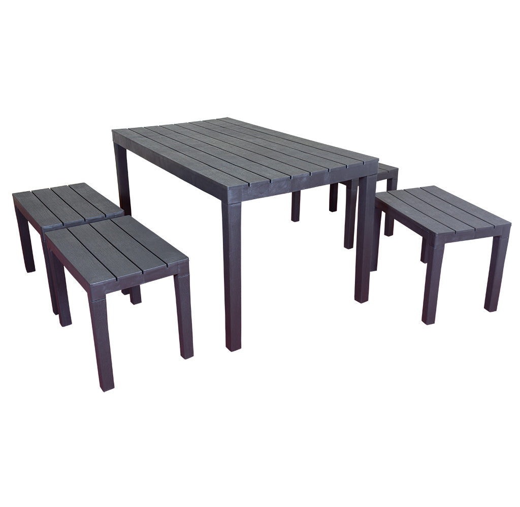 Gartenmöbel-Set 5-teilig Sitzgruppe