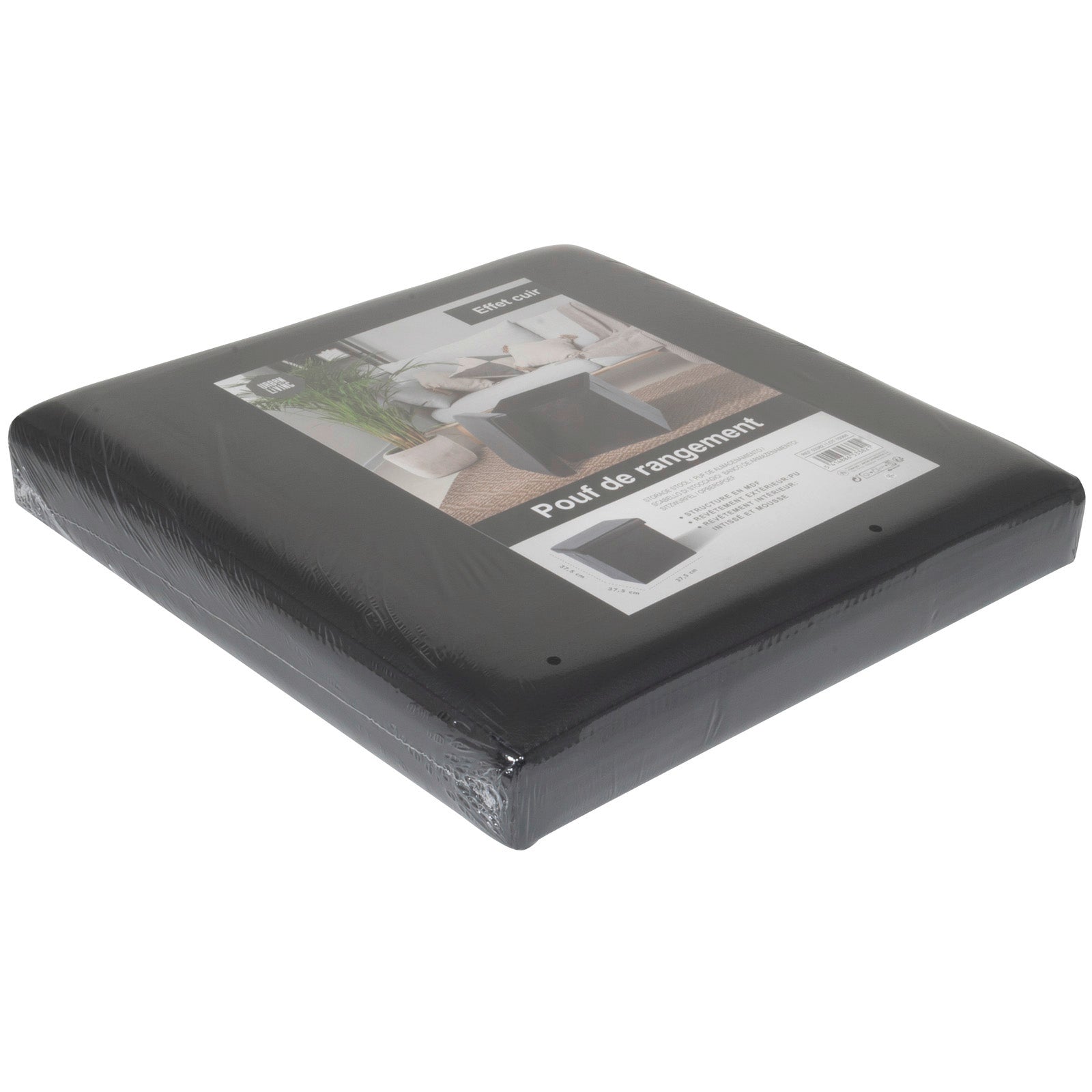 Sitzhocker faltbare Aufbewahrungsbox 50l