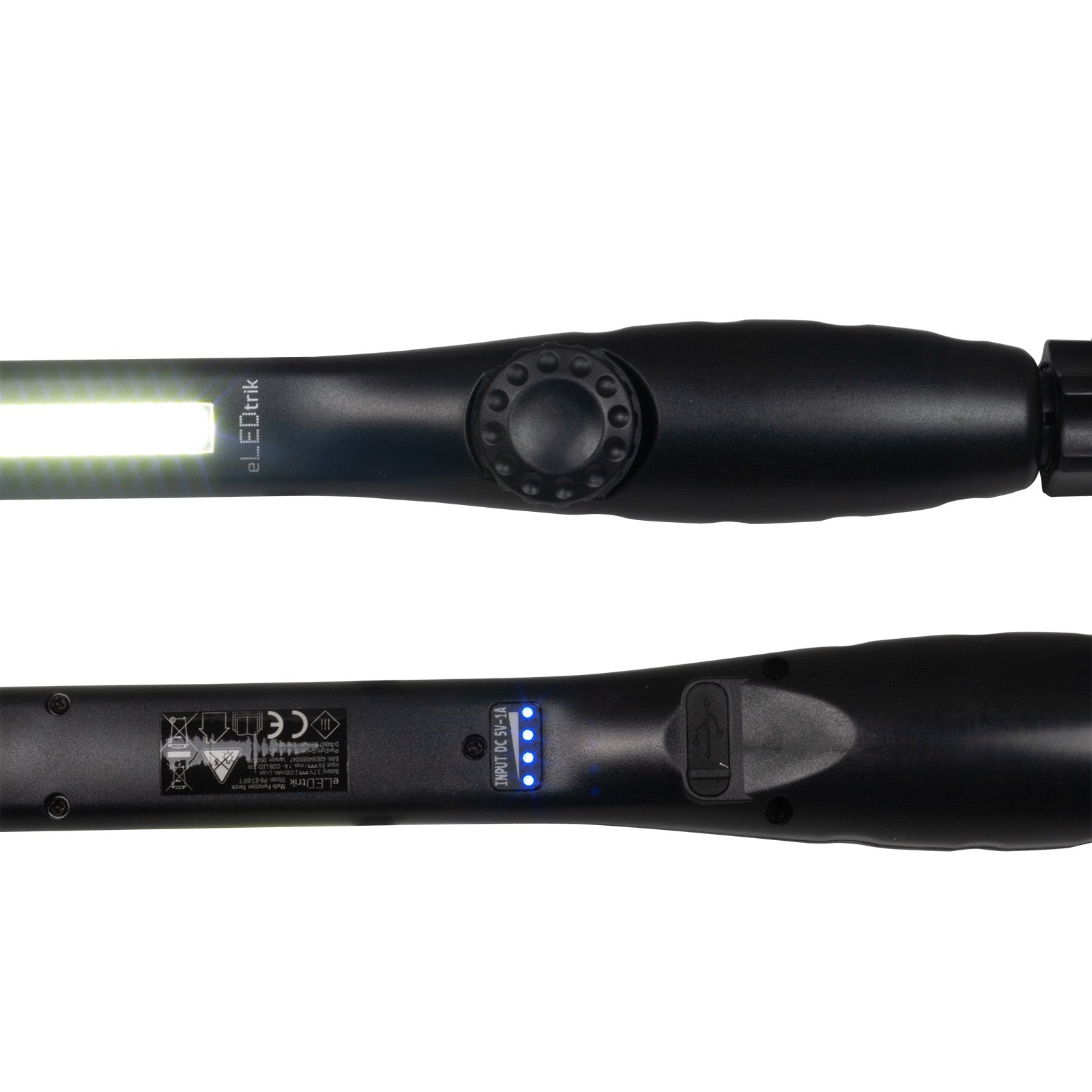 LED-Akku-Arbeitsleuchte 38cm variabler Magnetfuß