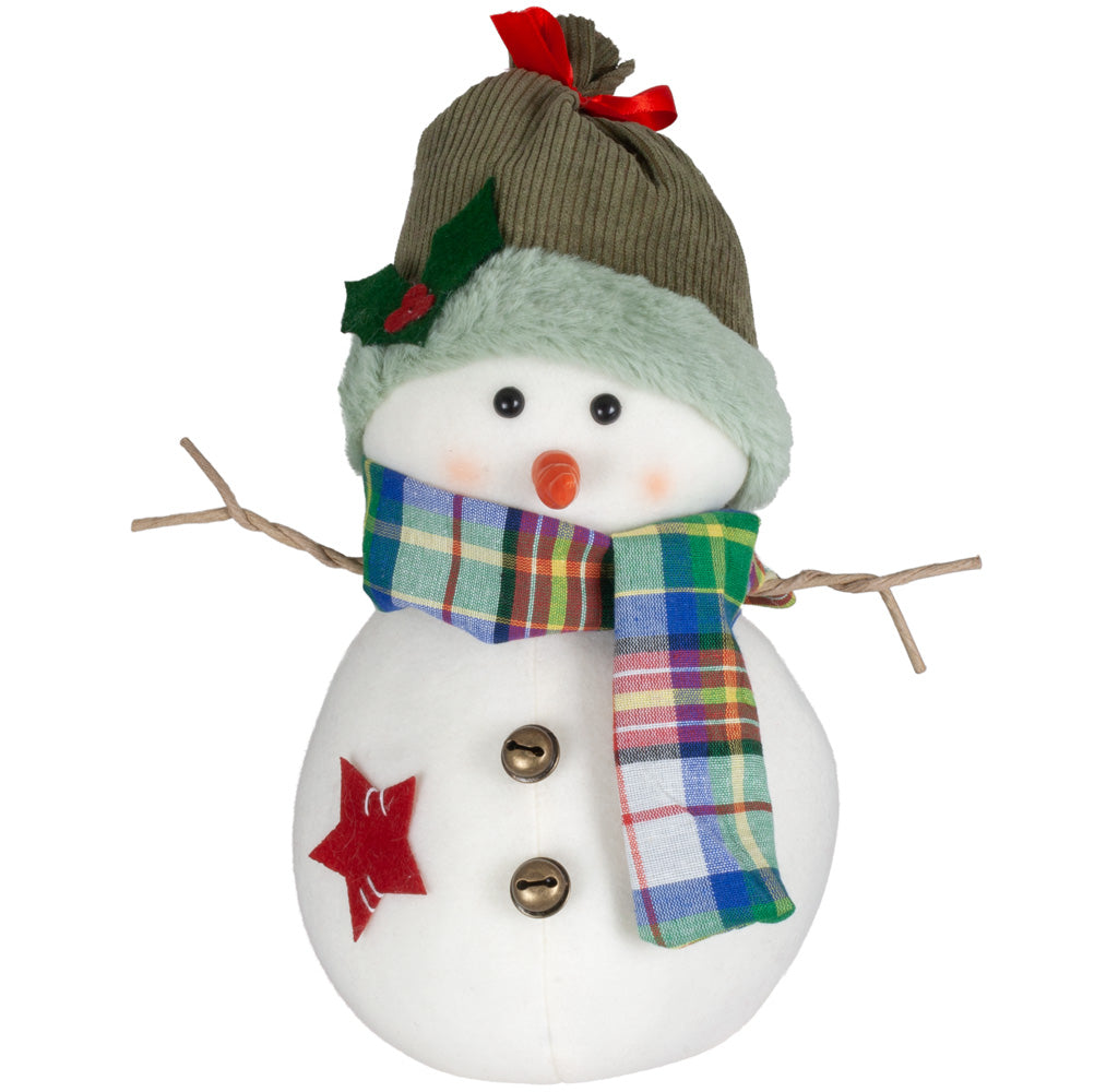 Schneemann 32cm stehend, Pärchen, 2 Stück