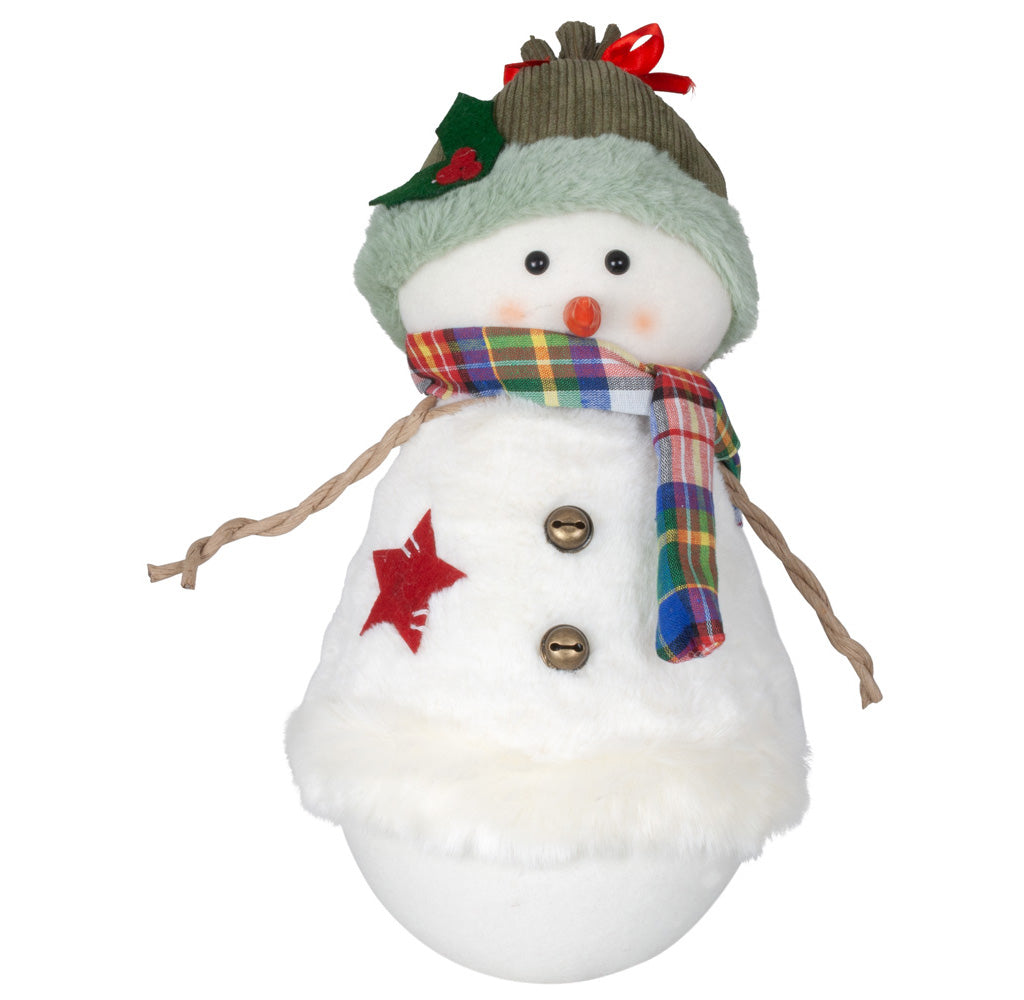 Schneemann 38cm stehend, Pärchen, 2 Stück