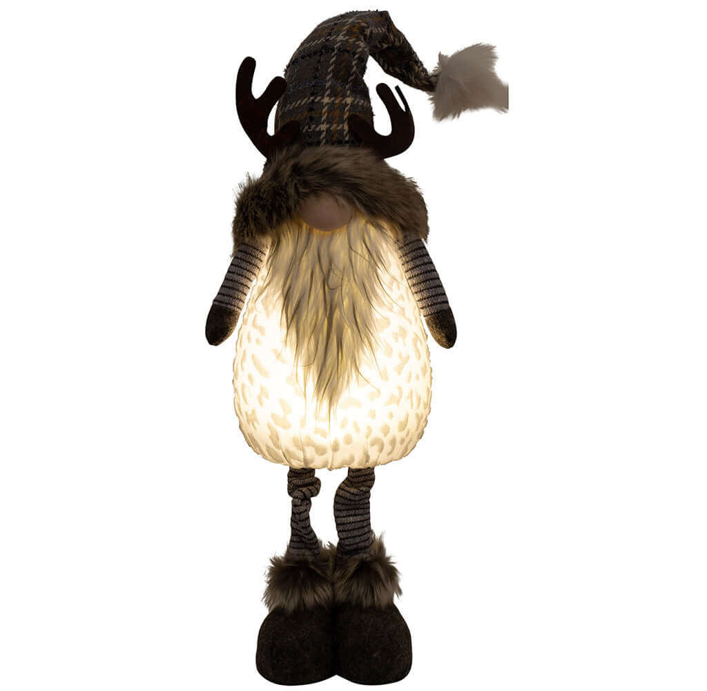 Wichtel mit LED ausziehbar 60-90cm (80-110cm) 2 Stück