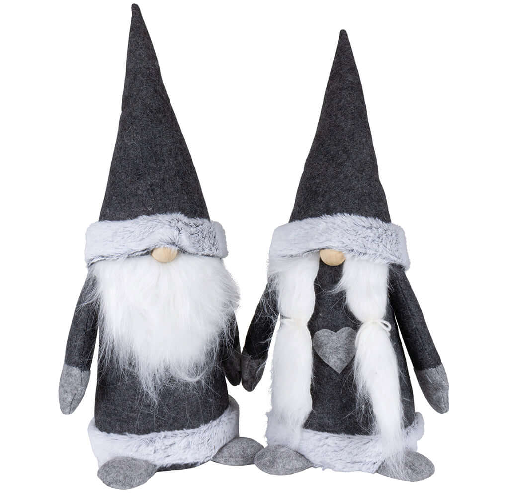 Wichtel 29cm (43cm) stehend, Pärchen, 2 Stück