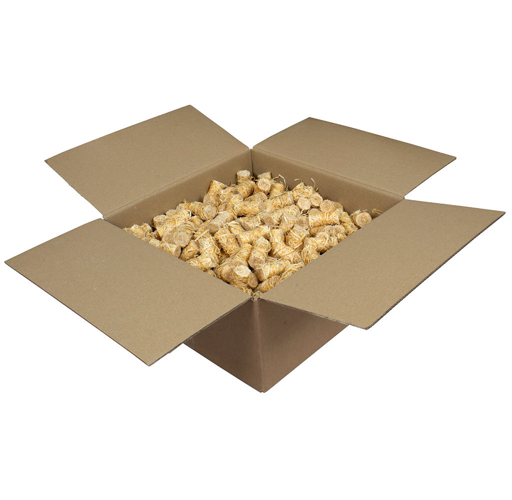 10kg Öko-Holzwolle Vorrat Kaminanzünder Grillanzünder Sparpack
