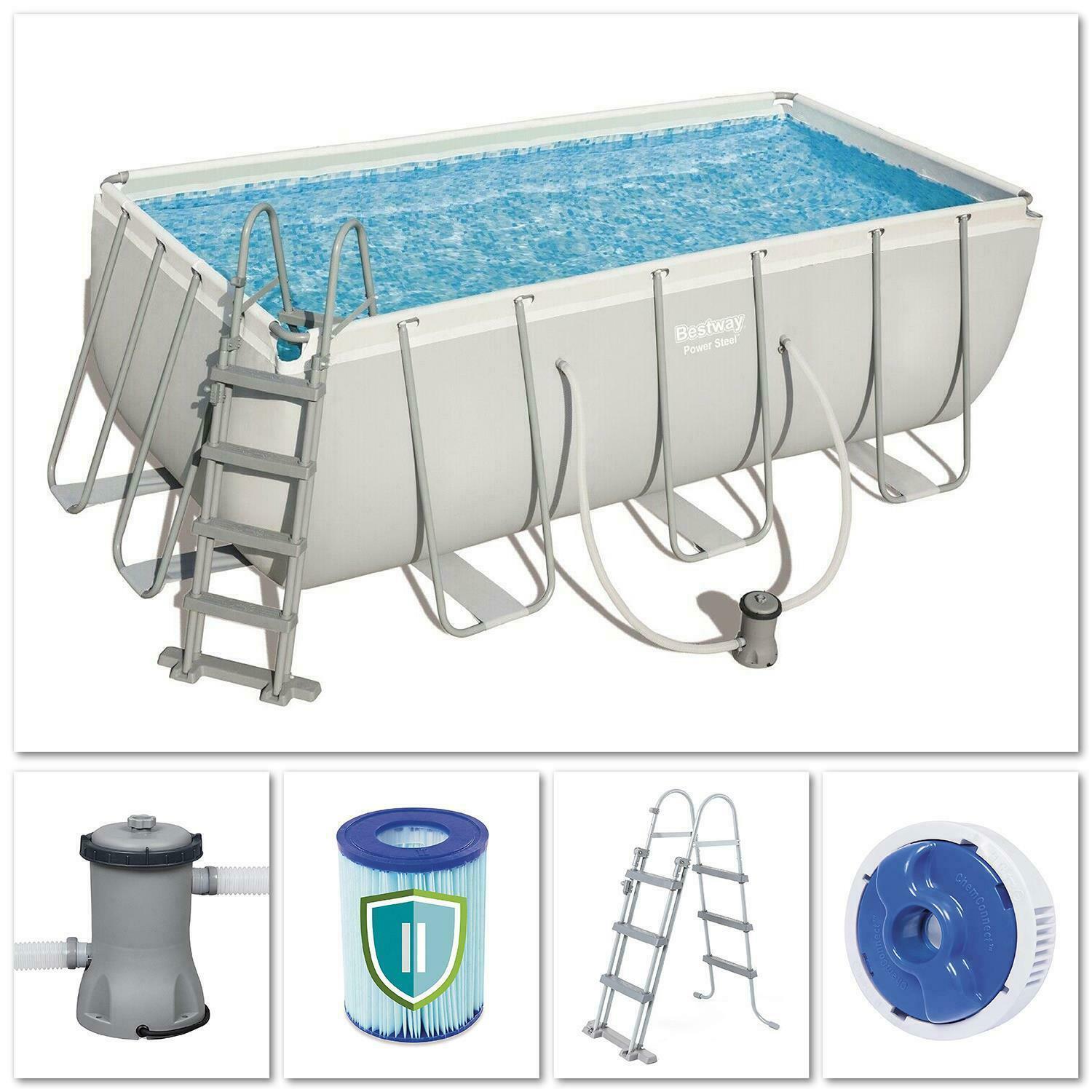 Bestway Pool 400x200cm mit Pumpe