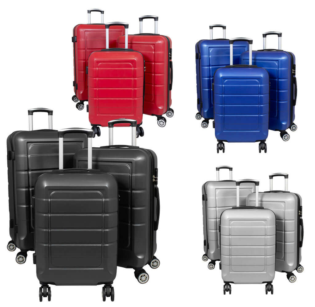 ABS Kofferset 3tlg Como