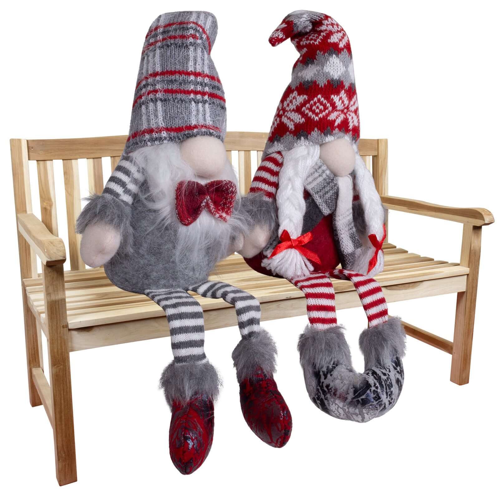 Wichtel 18cm (39cm) Kantenhocker, 2 Stück