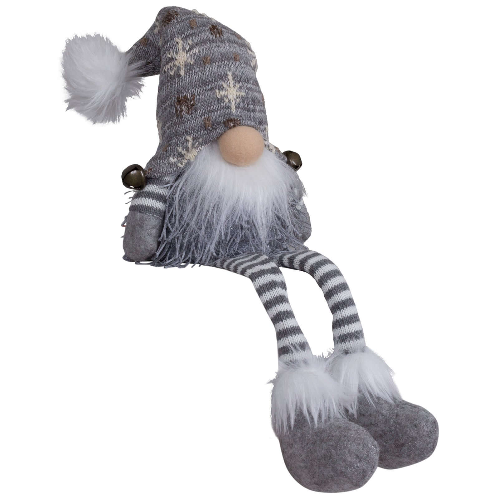 Wichtel mit LED 17cm (50cm) Kantenhocker, 2 Stück