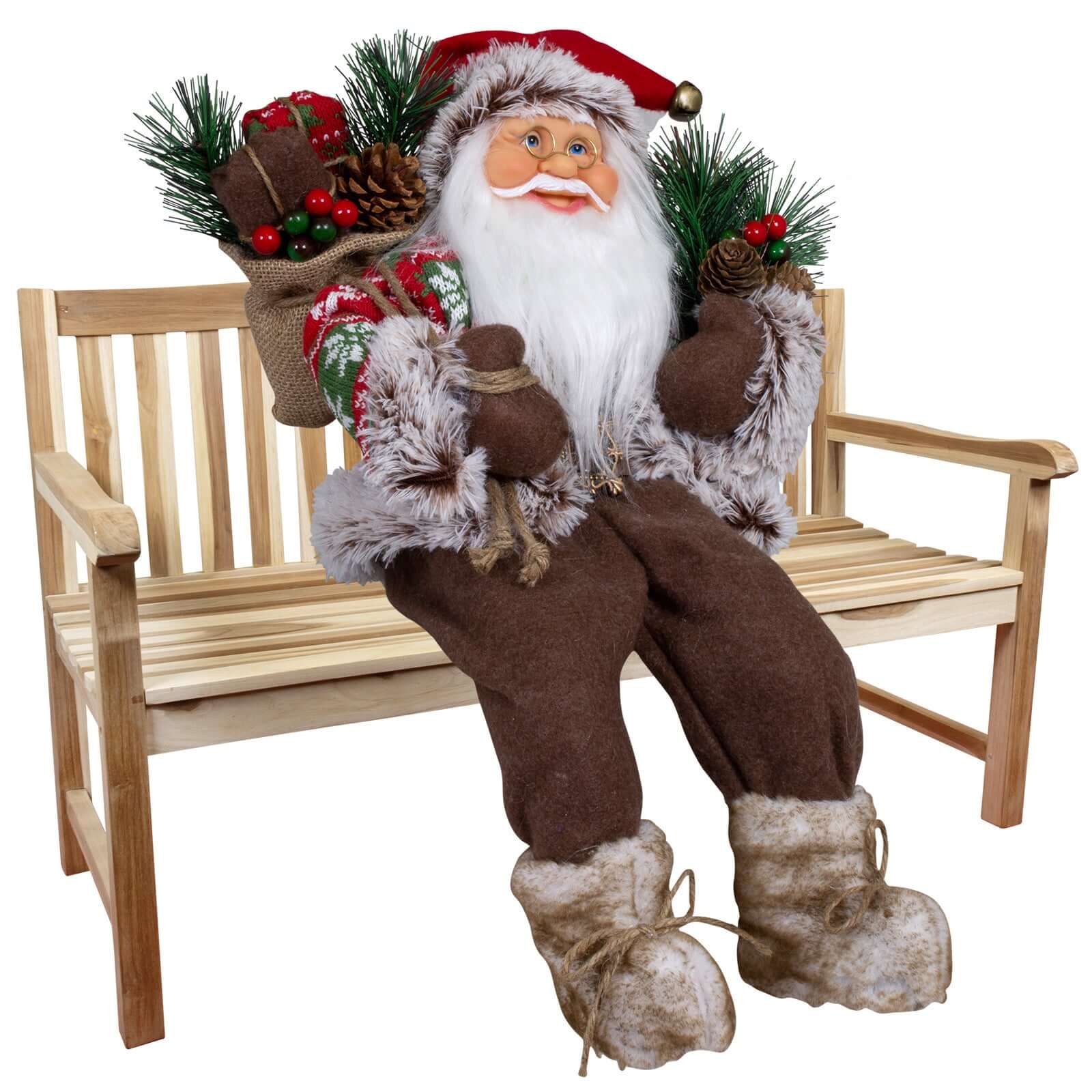 Weihnachtsmann 45cm Magnus Kantenhocker