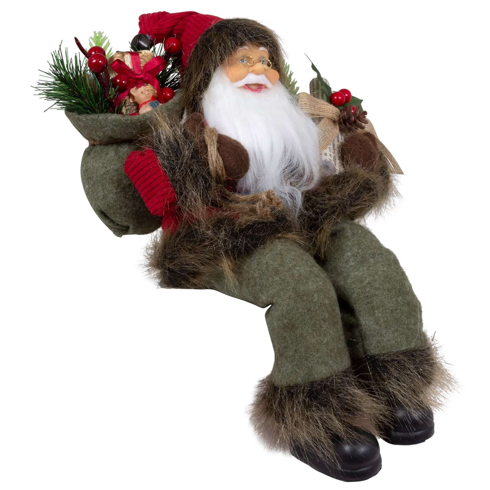 Weihnachtsmann 30cm Viktor Kantenhocker