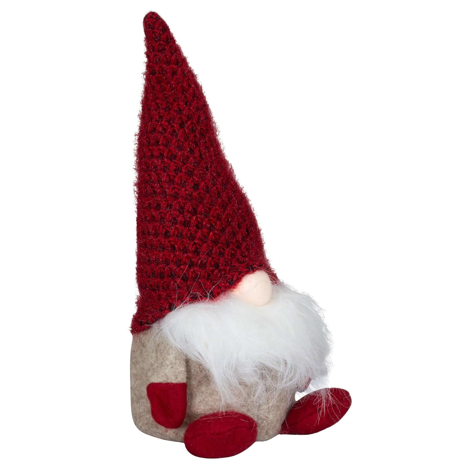 Wichtel 16cm(28cm) sitzend, 2 Stück