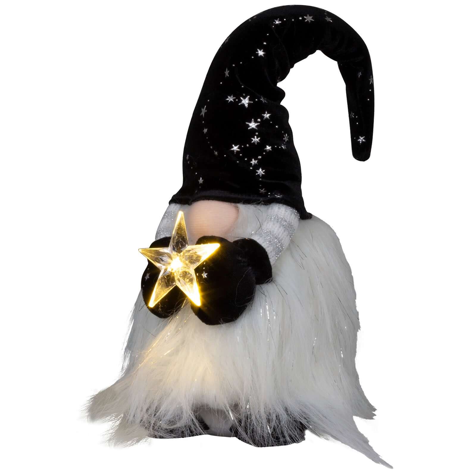 Wichtel mit LED 25cm (37cm)