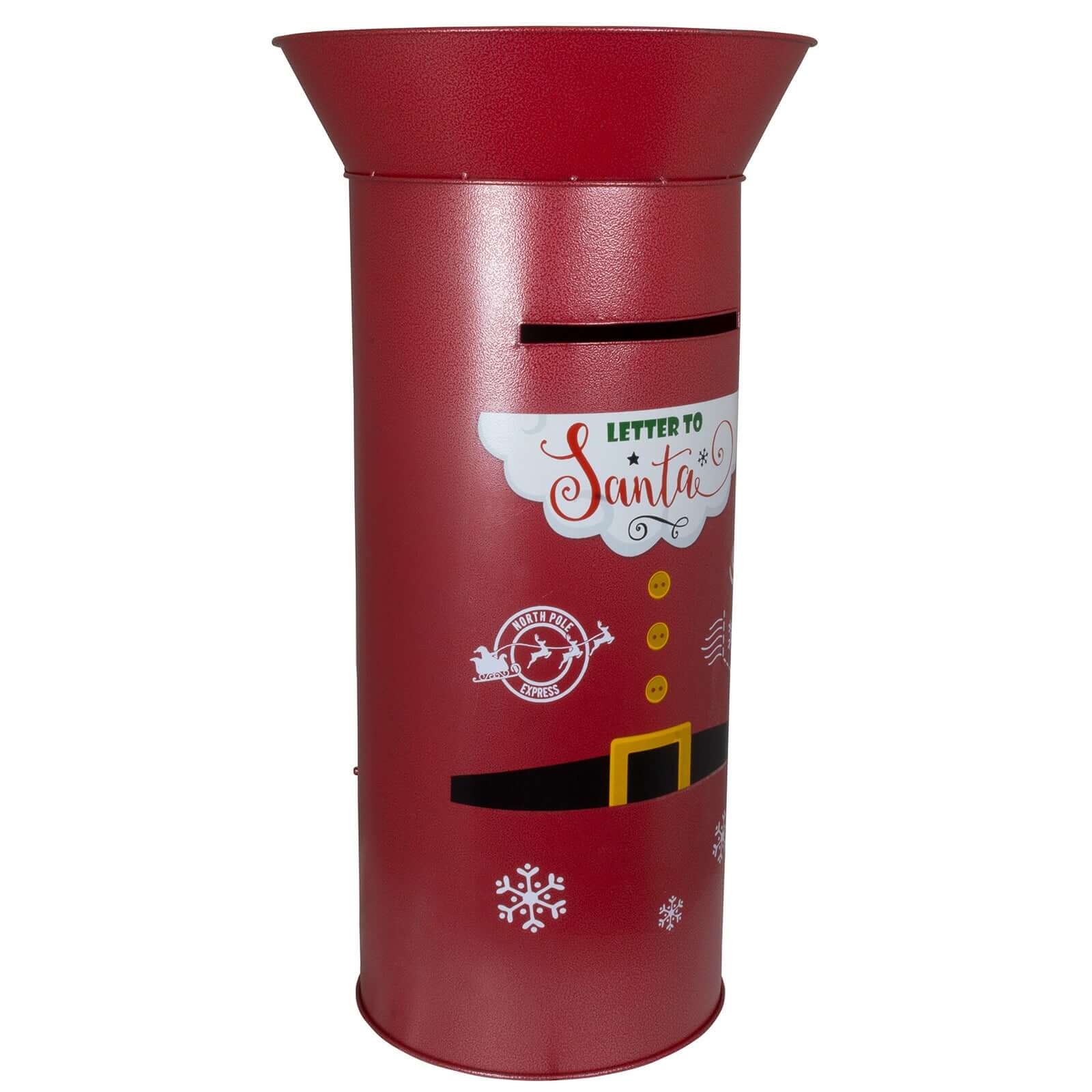 Weihnachtlicher Deko Briefkasten 78cm aus Metall