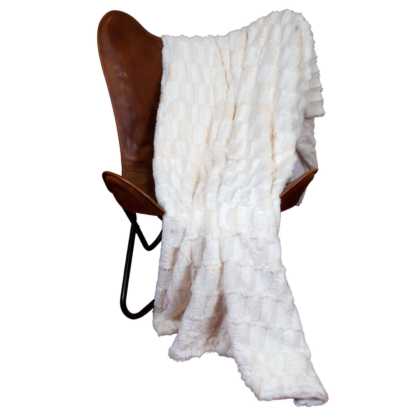 Kuscheldecke Kaninchen-Felloptik 200x150cm extra weich