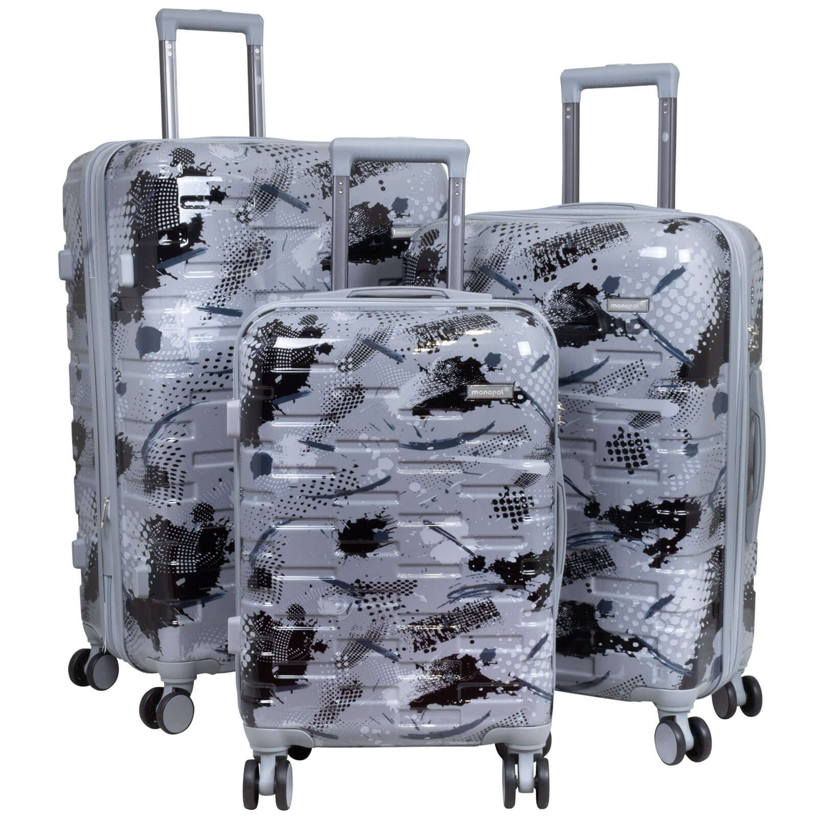 Polycarbonat Kofferset 3tlg Pescara