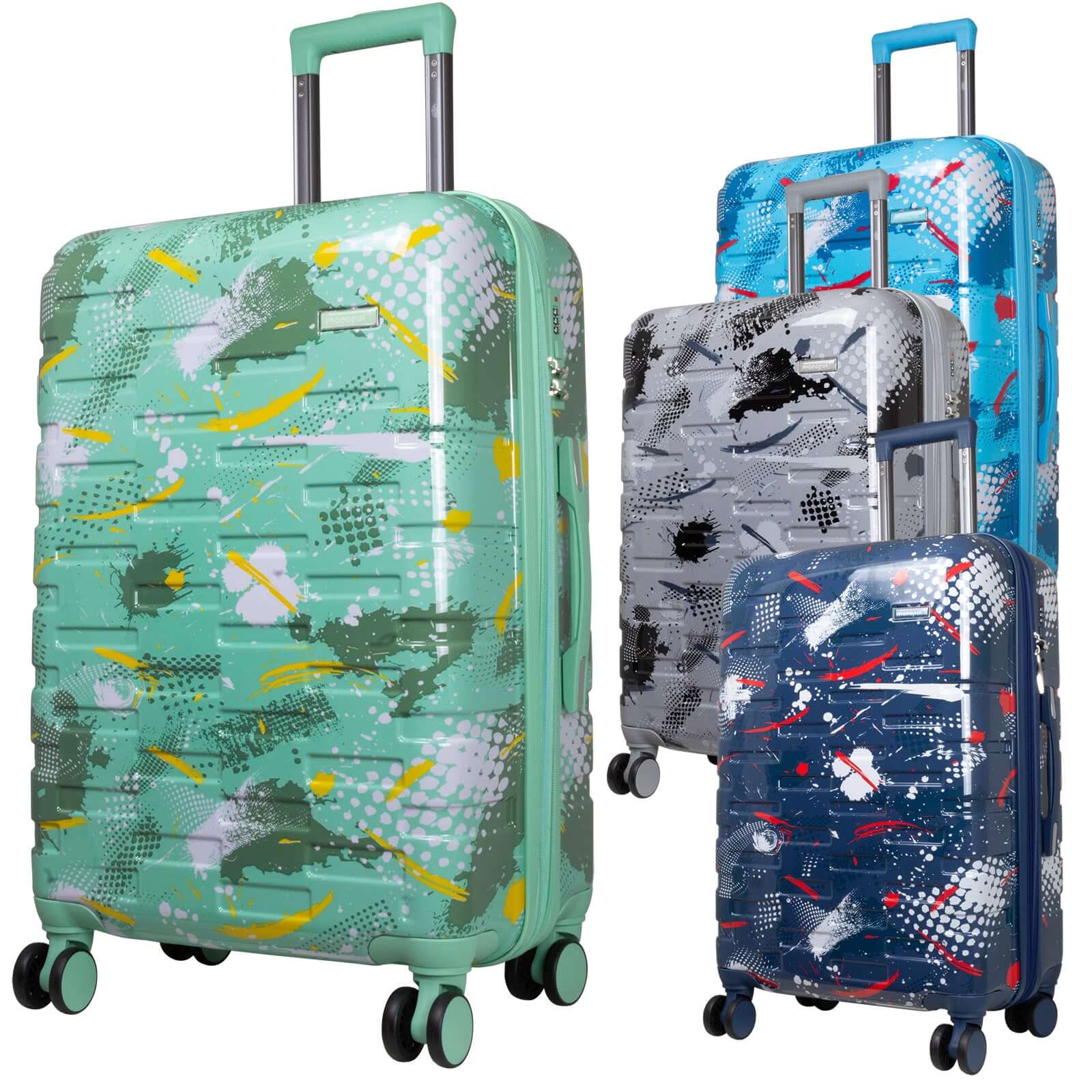 Polycarbonat mittlerer Koffer Pescara - Größe M