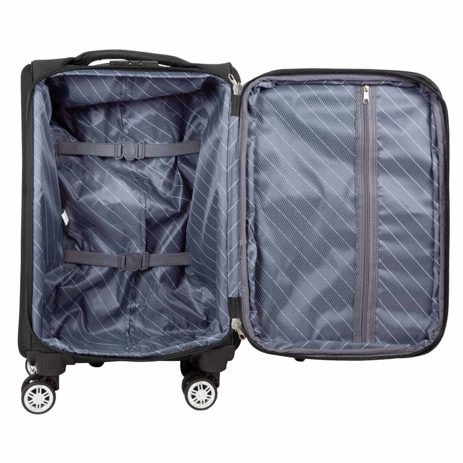 Nylon Kofferset 3tlg Cadiz