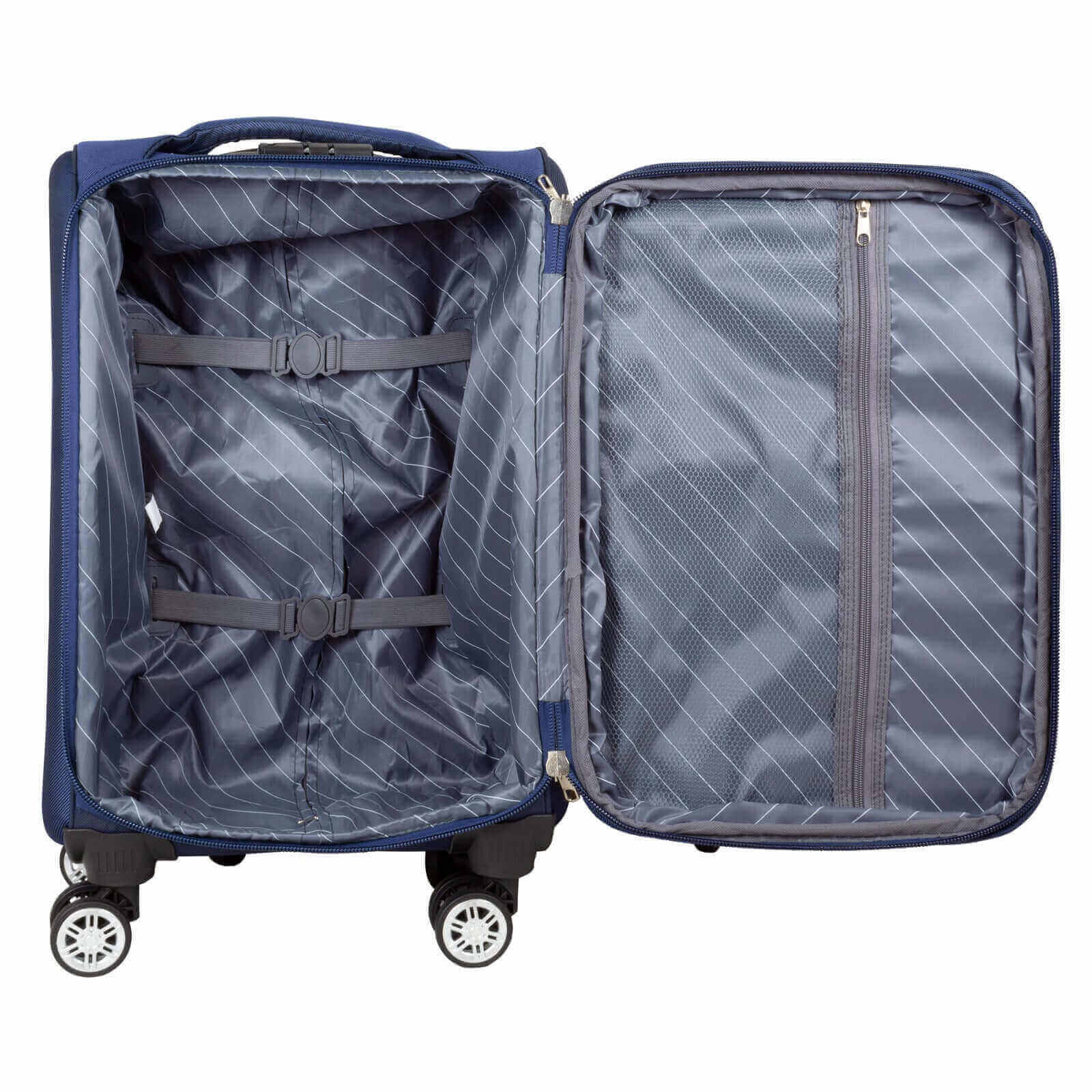 Nylon Kofferset 3tlg Cadiz