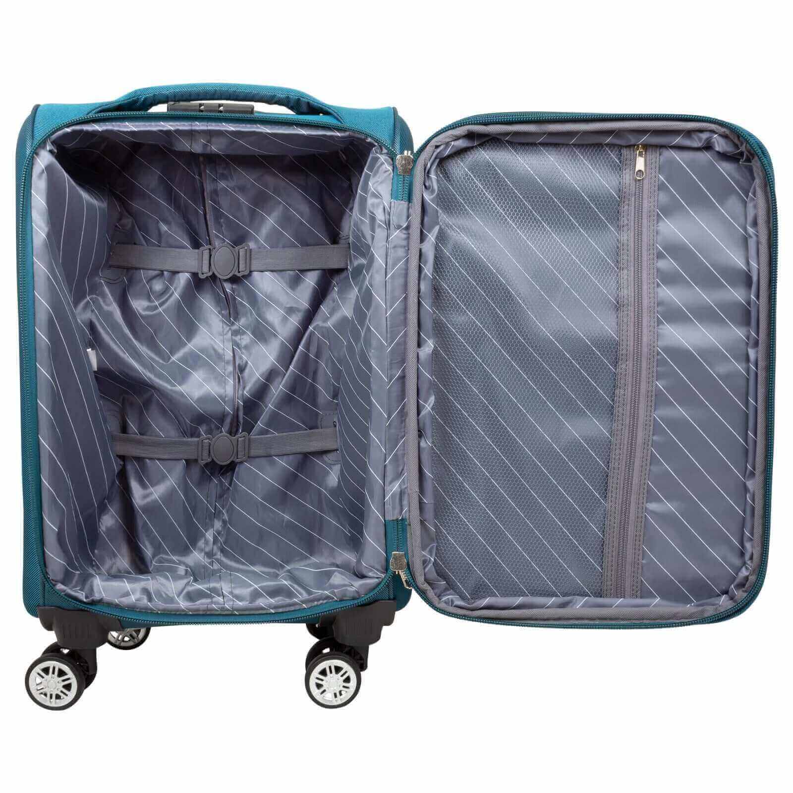 Nylon Kofferset 3tlg Cadiz