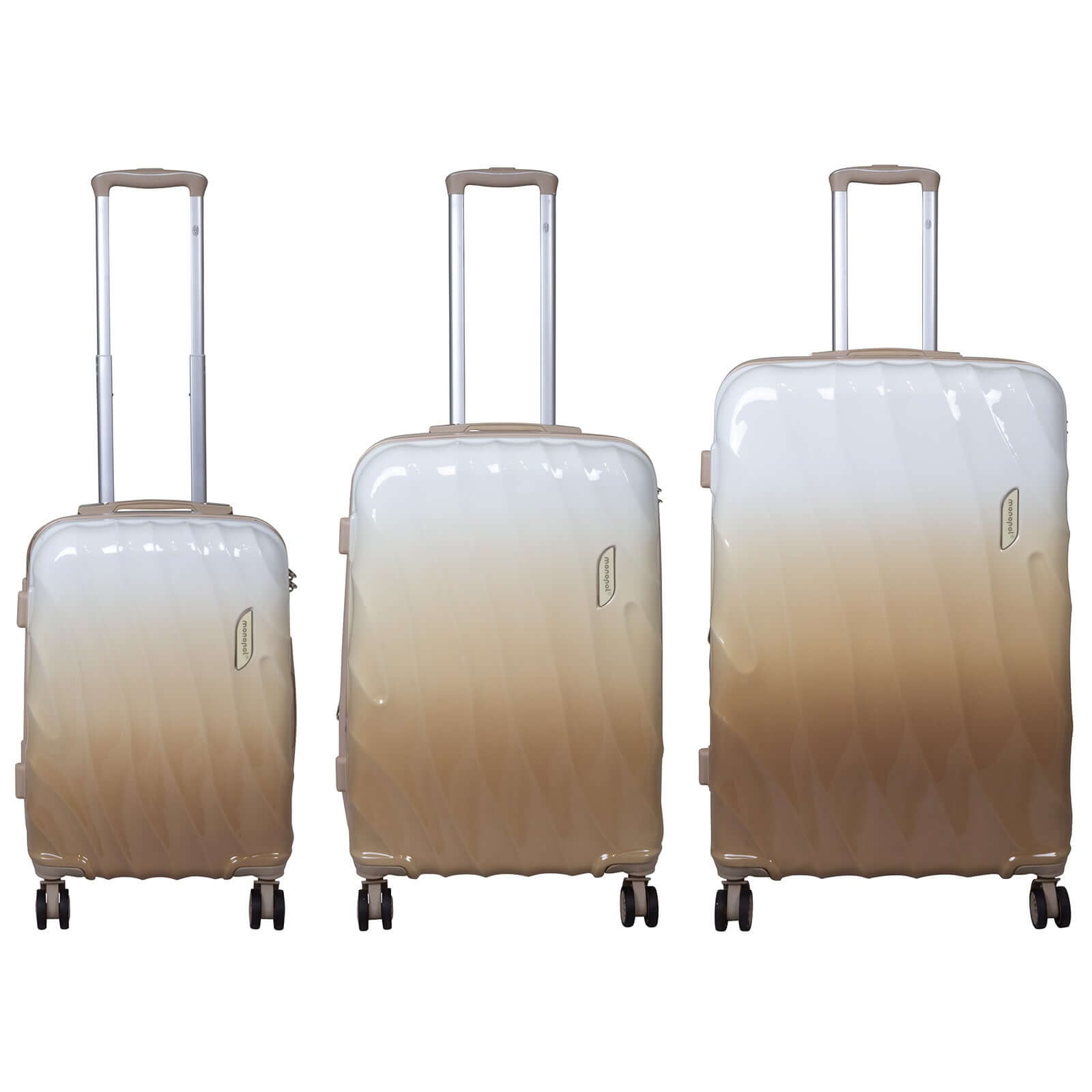 Polycarbonat Kofferset 3tlg Marbella