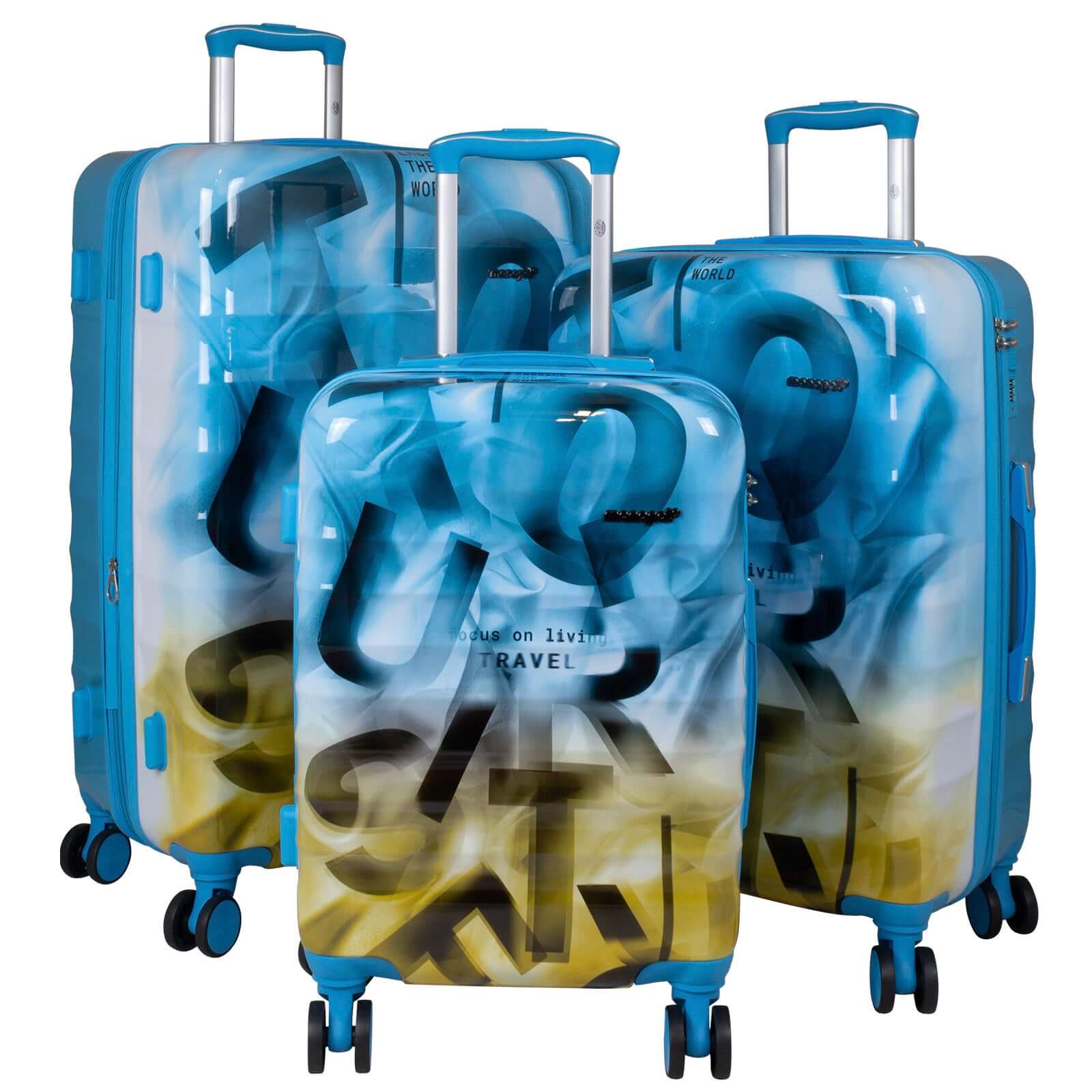 Polycarbonat Kofferset 3tlg Verona