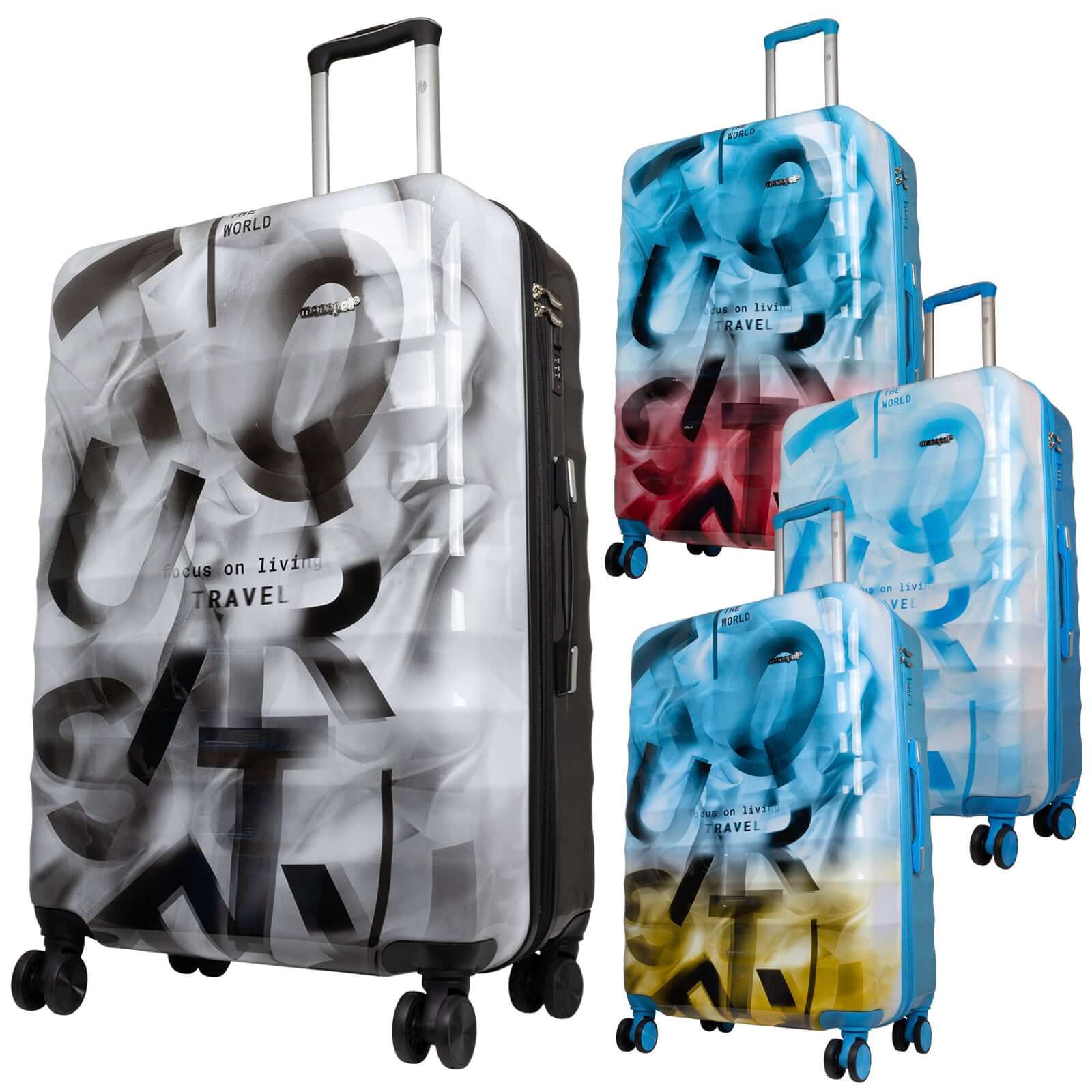 Polycarbonat großer Reisekoffer Verona - Größe L