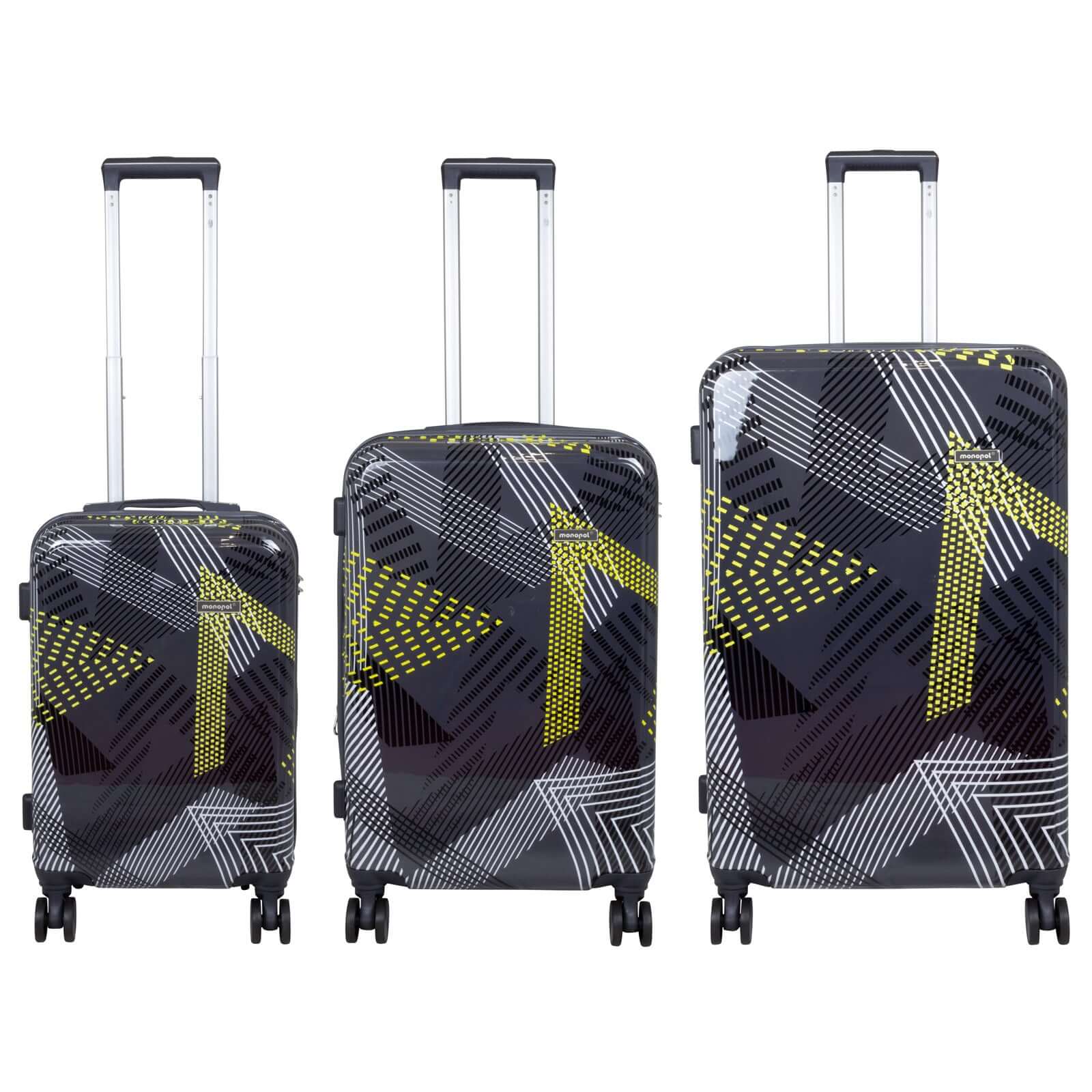 Polycarbonat Kofferset 3tlg Ravenna