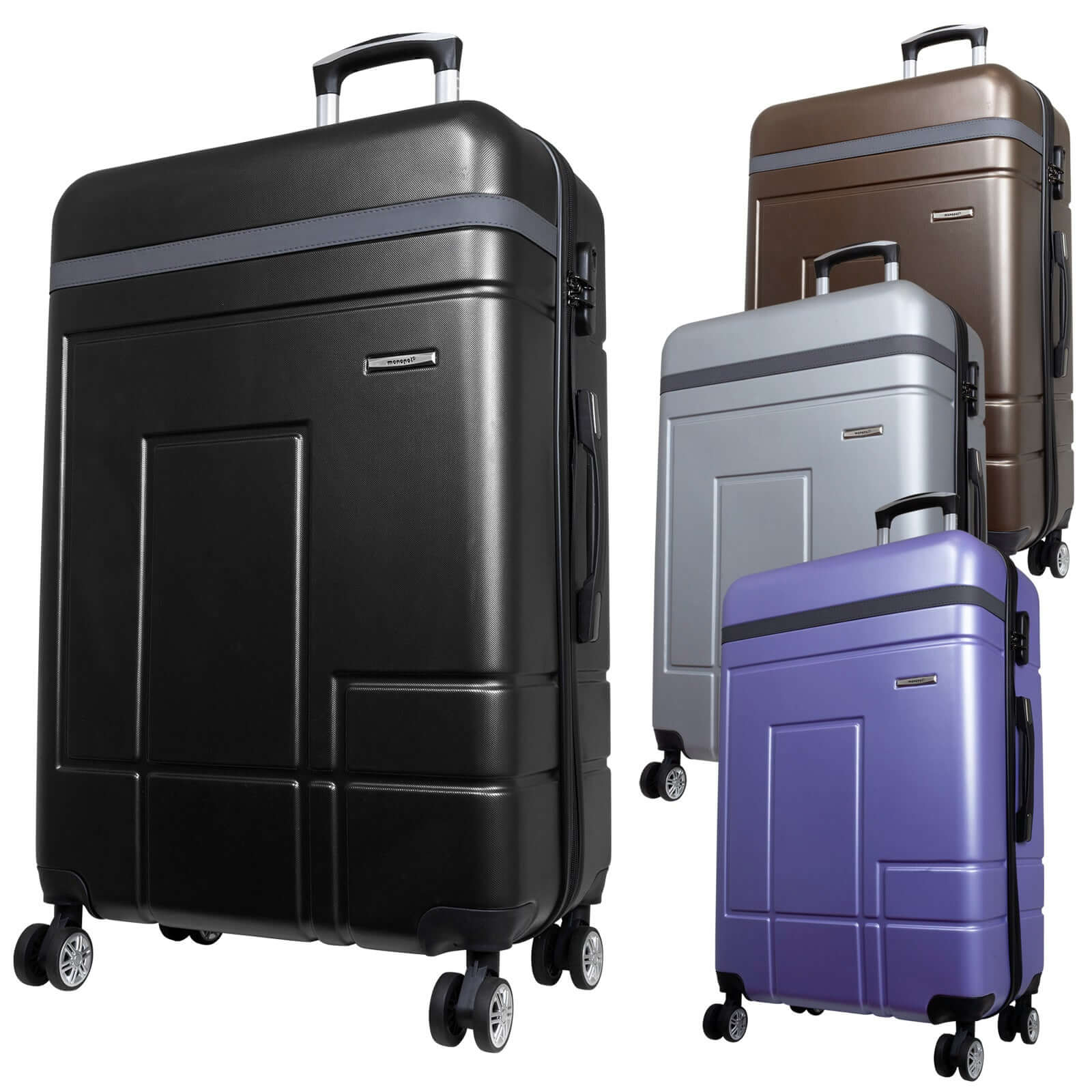 ABS großer Reisekoffer Genf - Größe L