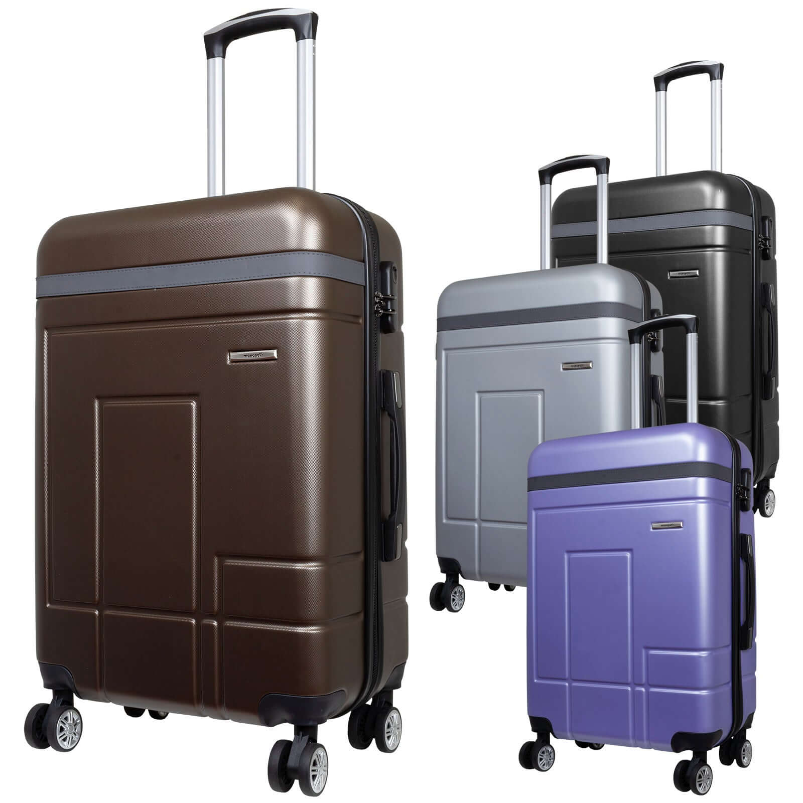 ABS mittlerer Reisekoffer Genf - Größe M