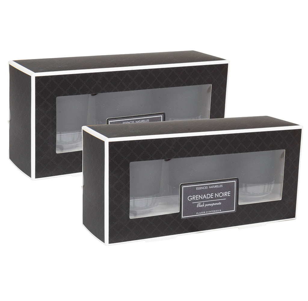 Duftkerze 3er Set im Glas