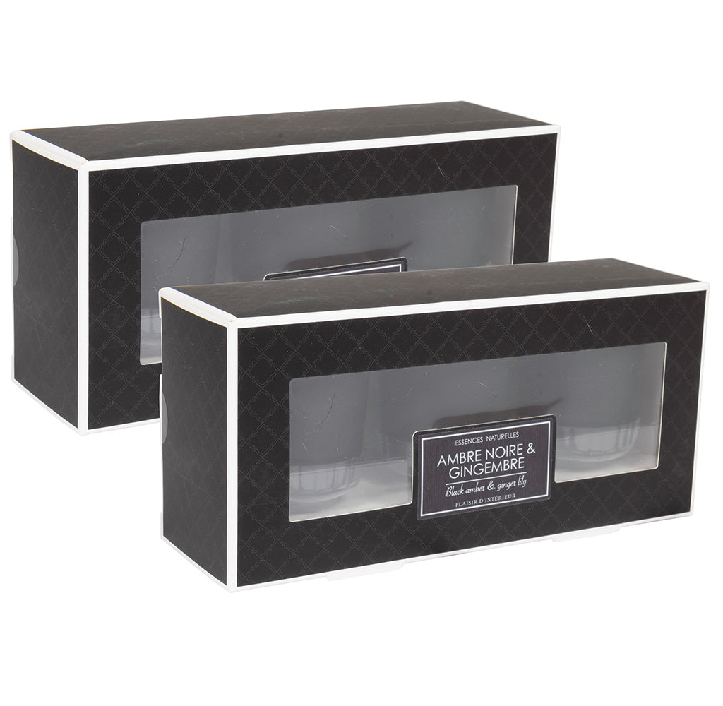 Duftkerze 3er Set im Glas